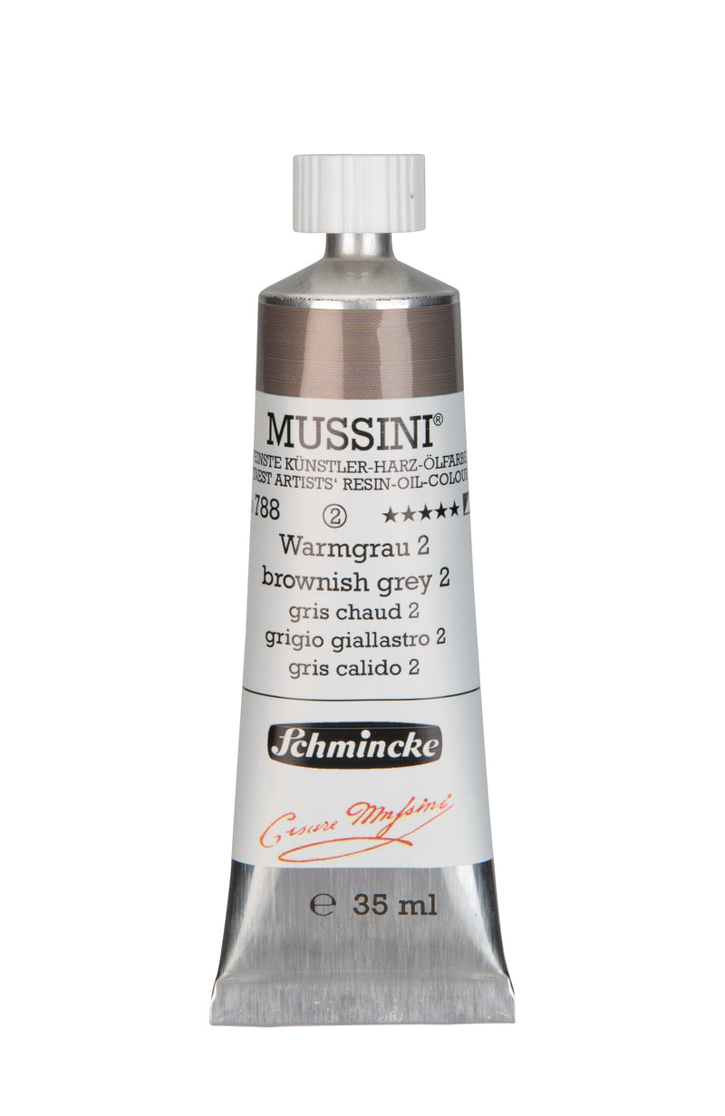 Schmincke Mussini Oil Colour 35 ML SR 2 Brownish Grey 2 (788)