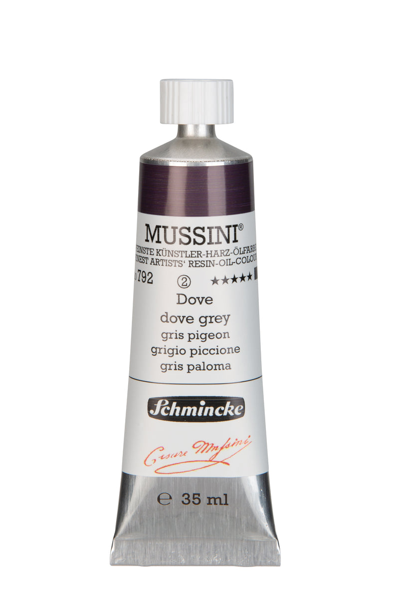 Schmincke Mussini Oil Colour 35 ML SR 2 Dove Grey (792)