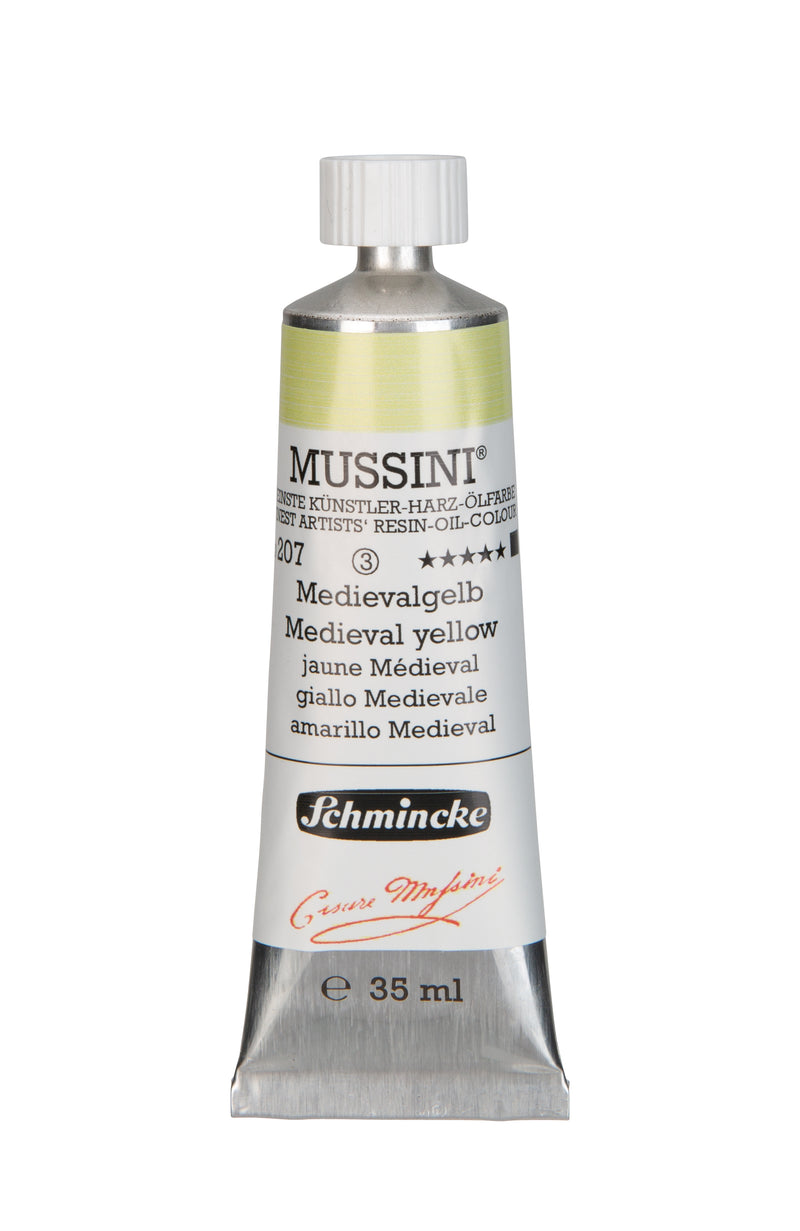 Schmincke Mussini Oil Colour 35 ML SR 3 Medieval Yellow (207)