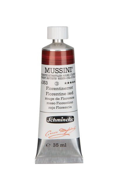 Schmincke Mussini Oil Colour 35 ML SR 3 Florentine Red (353)