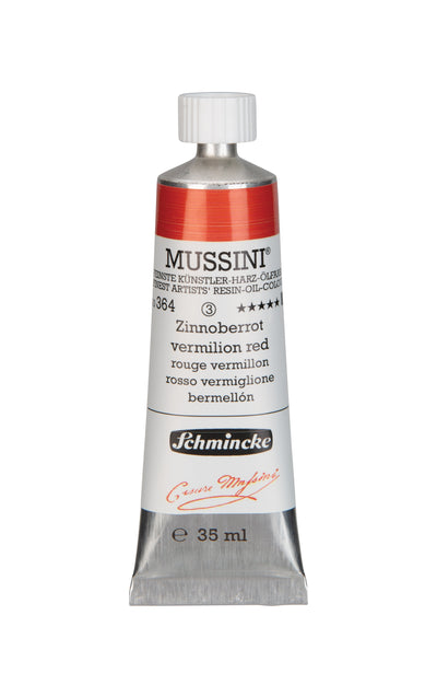 Schmincke Mussini Oil Colour 35 ML SR 3 Vermilion Red (364)