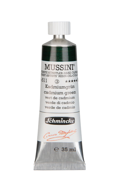 Schmincke Mussini Oil Colour 35 ML SR 3 Cadmium Green (511)