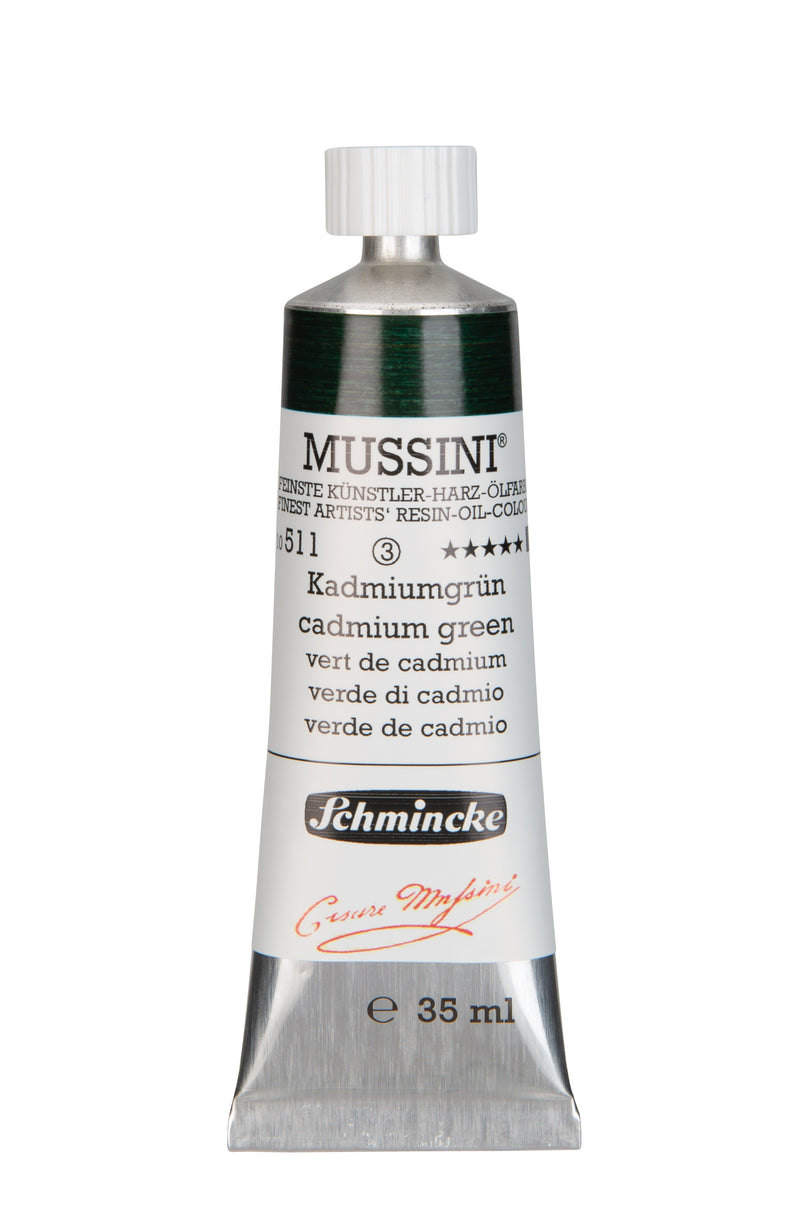 Schmincke Mussini Oil Colour 35 ML SR 3 Cadmium Green (511)