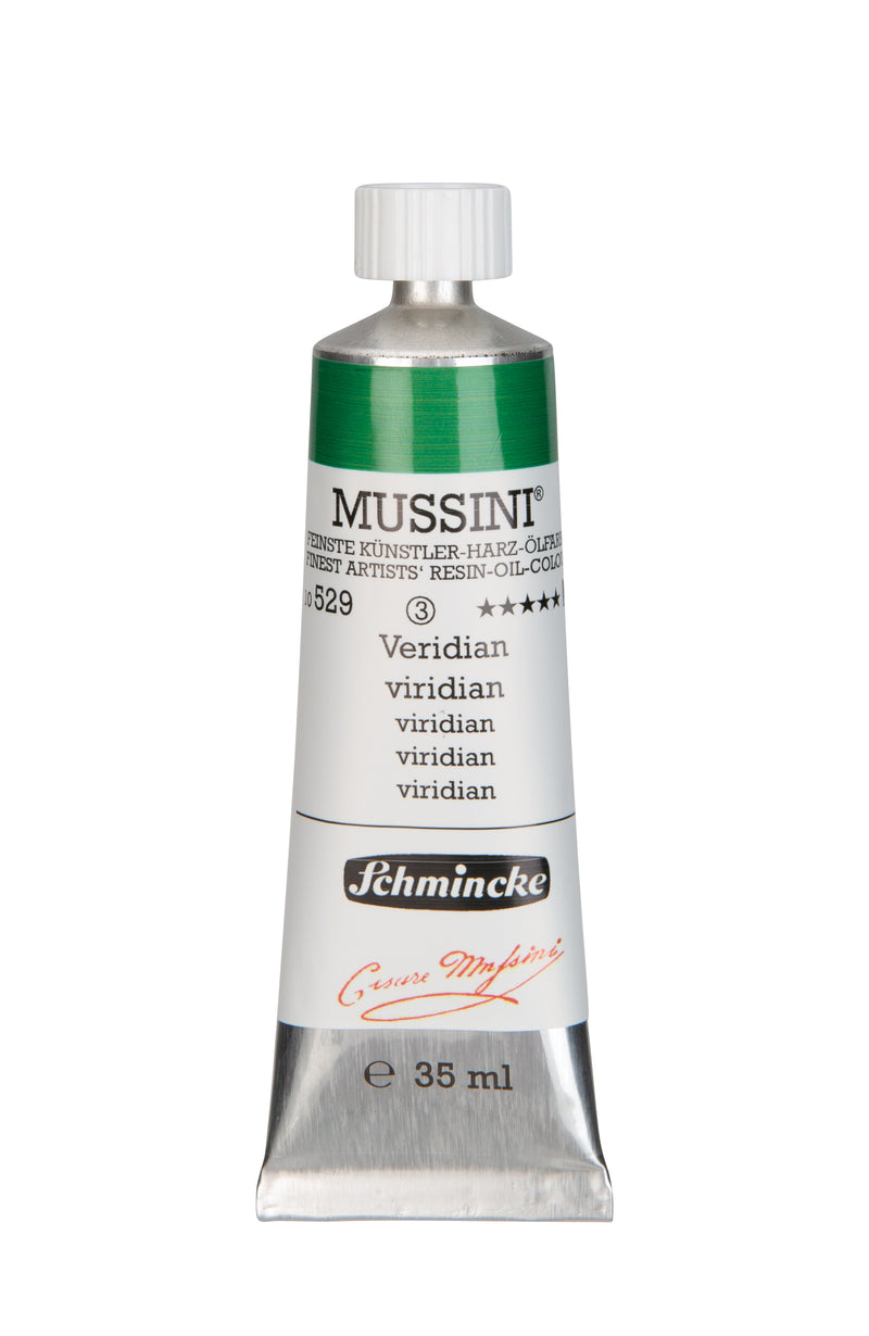 Schmincke Mussini Oil Colour 35 ML SR 3 Viridian (529)