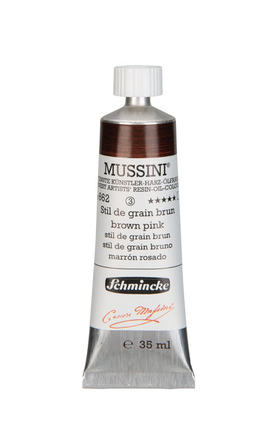 Schmincke Mussini Oil Colour 35 ML SR 3 Brown Pink (662)