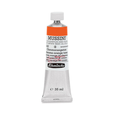 Schmincke Mussini Oil Colour 35 ML SR 4 Chrome Orange Hue (243)