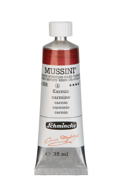 Schmincke Mussini Oil Colour 35 ML SR 4 Carmine (358)