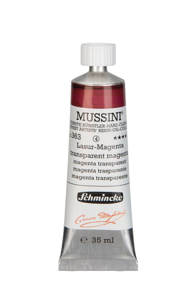 Schmincke Mussini Oil Colour 35 ML SR 4 Transparent Magenta (363)