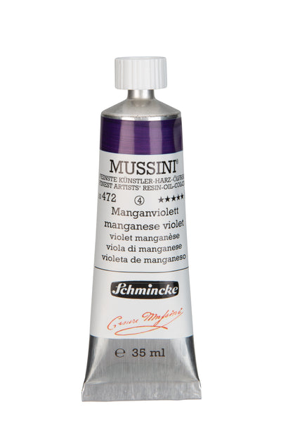 Schmincke Mussini Oil Colour 35 ML SR 4 Manganese Violet (472)