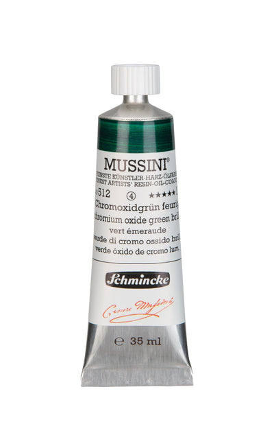 Schmincke Mussini Oil Colour 35 ML SR 4 Chromium Oxide Green (512)