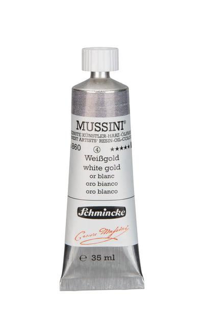 Schmincke Mussini Oil Colour 35 ML SR 4 White Gold (860)