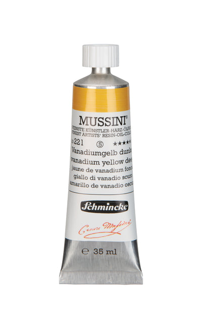 Schmincke Mussini Oil Colour 35 ML SR 5 Vanadium Yellow Deep (221)