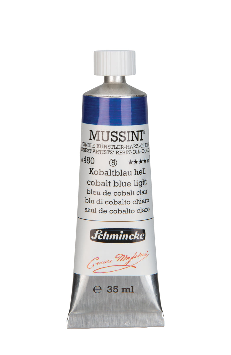 Schmincke Mussini Oil Colour 35 ML SR 5 Cobalt Blue Light (480)