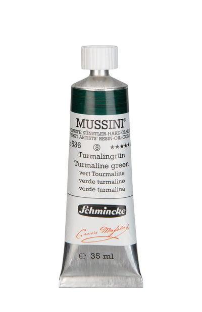 Schmincke Mussini Oil Colour 35 ML SR 5 Turmaline Green (536)