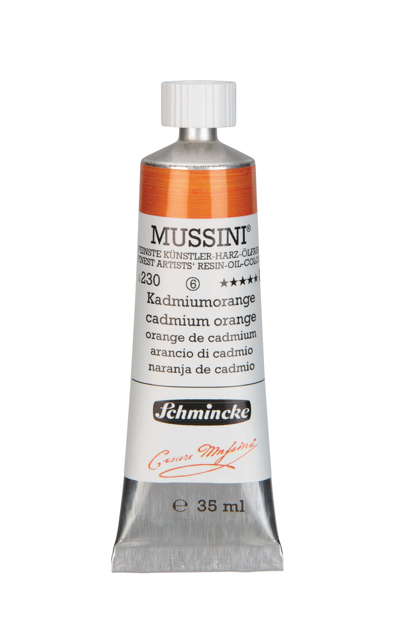 Schmincke Mussini Oil Colour 35 ML SR 6 Cadmium Orange (230)