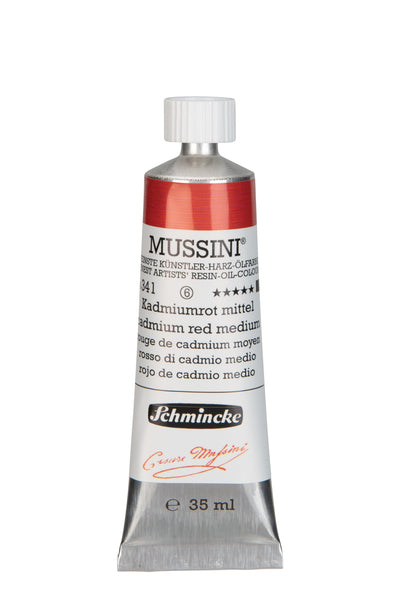 Schmincke Mussini Oil Colour 35 ML SR 6 Cadmium Red Medium (341)