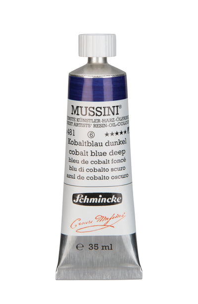 Schmincke Mussini Oil Colour 35 ML SR 6 Cobalt Blue Deep (481)