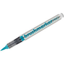 KARIN BRUSH MARKER PRO WATER BASED TURQUOISE (654)