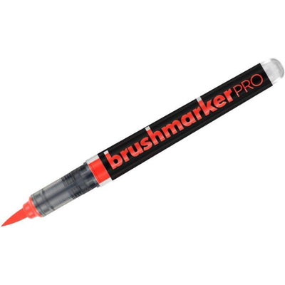 KARIN BRUSH MARKER PRO WATER BASED NEON ORANGE RED (4020)