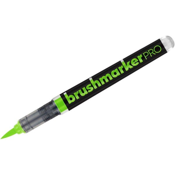 KARIN BRUSH MARKER PRO WATER BASED NEON LIGHT GREEN (6110)