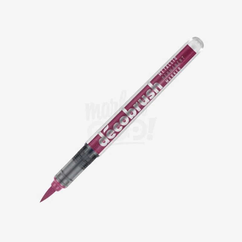 KARIN DECO BRUSH METALLIC MARKER PINK (8546)