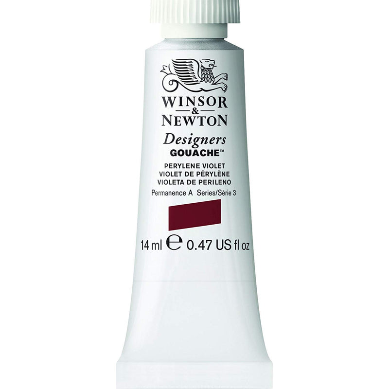 WINSOR & NEWTON DESIGNERS GOUACHE COLOUR 14 ML SR 3 PERYLENE VIOLET (605470)