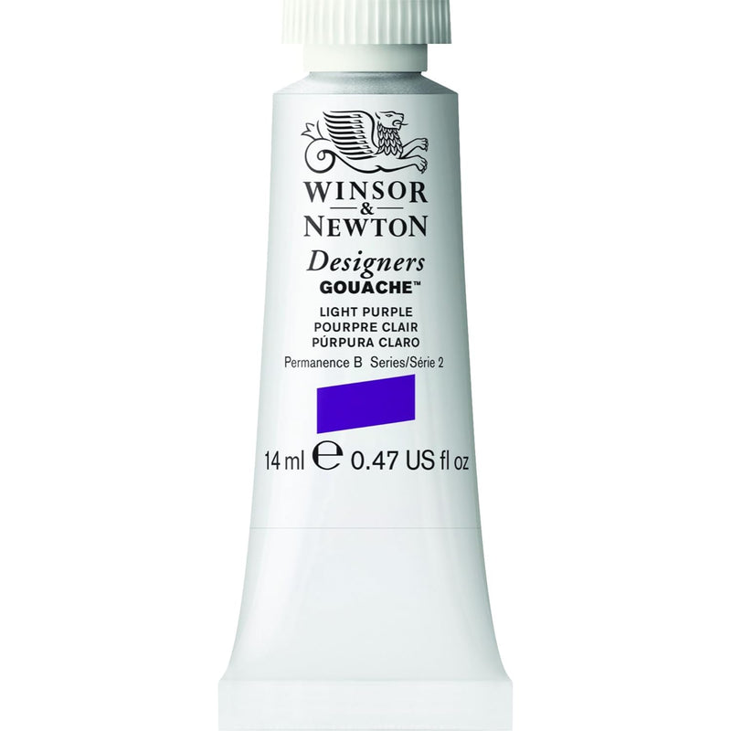 WINSOR & NEWTON DESIGNERS GOUACHE COLOUR 14 ML SR 2 LIGHT PURPLE (360)