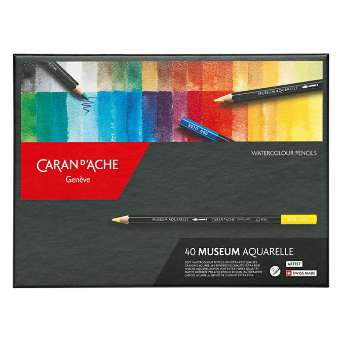 CARAN DACHE MUSEUM AQUARELLE PENCIL SET OF 40 (3510.34)