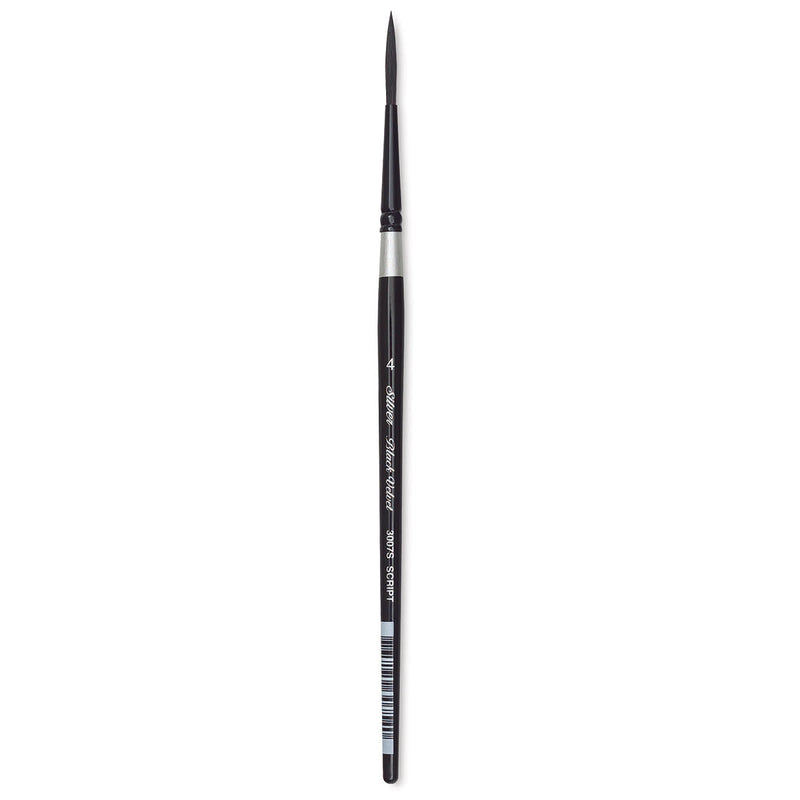 SILVER BRUSH SCRIPT LINER NO 4 BLACK VELVET SR (3007S)