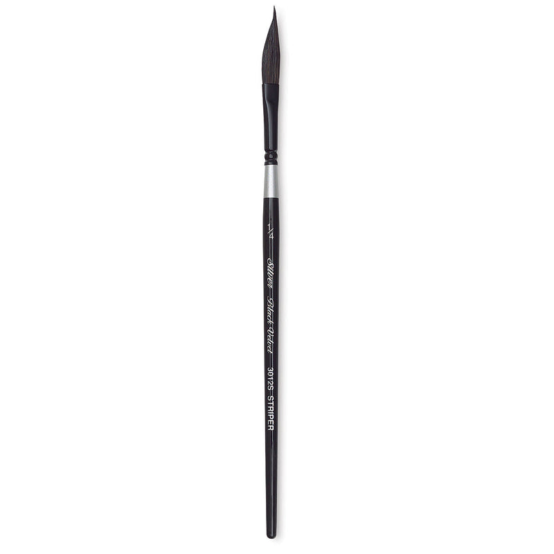 SILVER BRUSH STRIPER BLACK VELVET NO 1/4 (3012S)