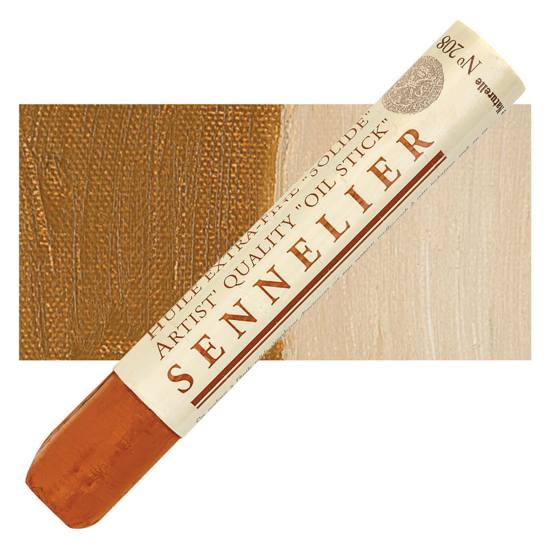 SENNELIER OIL STICKS N208 RAW SEINNA 38ML SR1