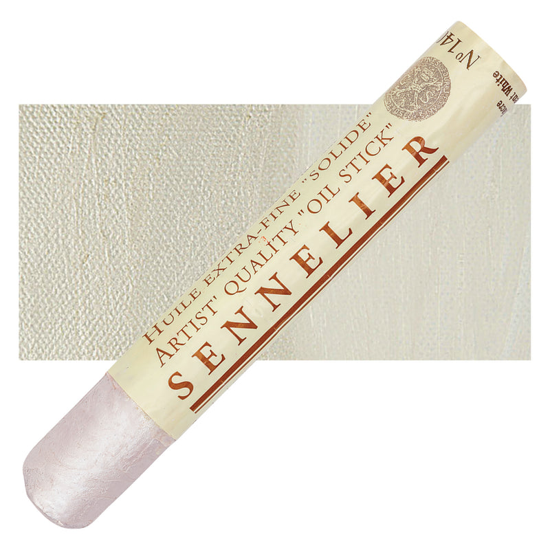 SENNELIER OIL STICKS N140 IRIDESCENT WHITE 38ML SR2