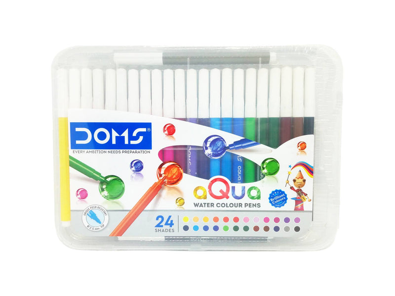 DOMS WATER COLOUR PENS SET OF 24 (7420)