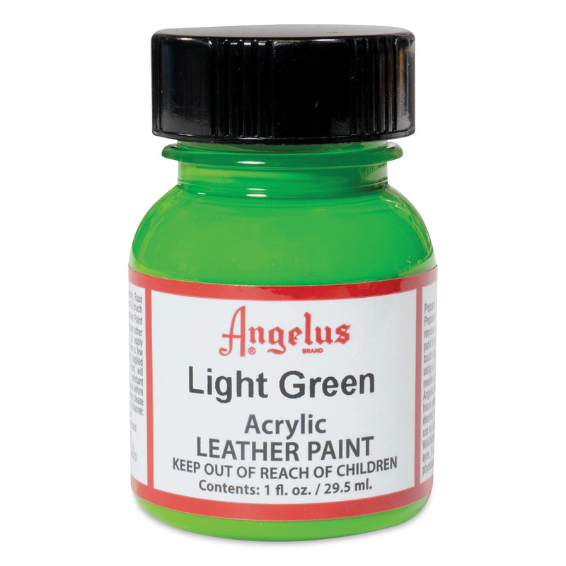 ANGELUS ACRYLIC LEATHER PAINT 29.5 ML LIGHT GREEN (72001172)