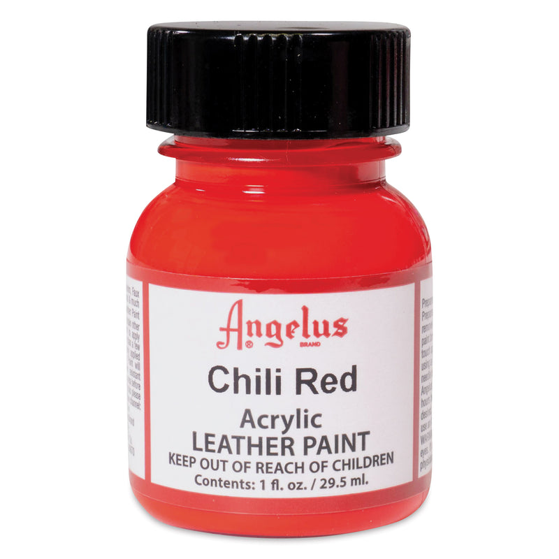 ANGELUS ACRYLIC LEATHER PAINT 29.5 ML CHILLI RED (72001260)