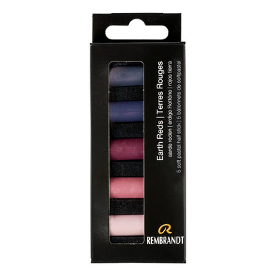 REMBRANDT SOFT PASTEL HALF STICK SET OF 5 EARTH REDS (31820529)