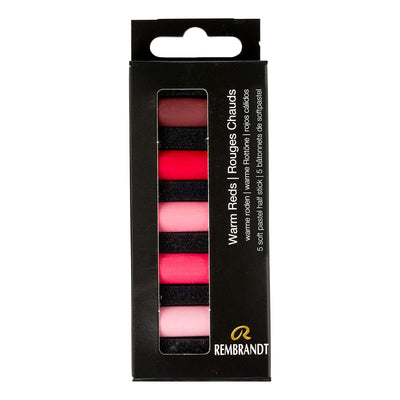 REMBRANDT SOFT PASTEL HALF STICK SET OF 5 WARM REDS (31820520)