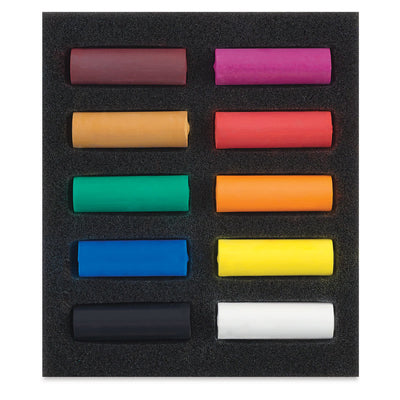 REMBRANDT SOFT PASTEL HALF STICK SET OF 10 GENERAL SELECTION (31821006)