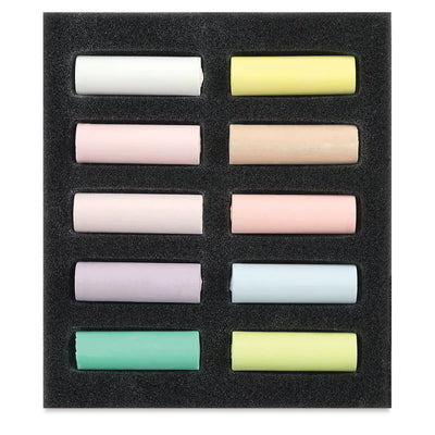 REMBRANDT SOFT PASTEL HALF STICK SET OF 10 HIGHLIGHTS (31821007)