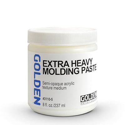 GOLDEN ACRYLIC MEDIUM 237 ML EXTRA HEAVY MOLDING PASTE (0003110-5)