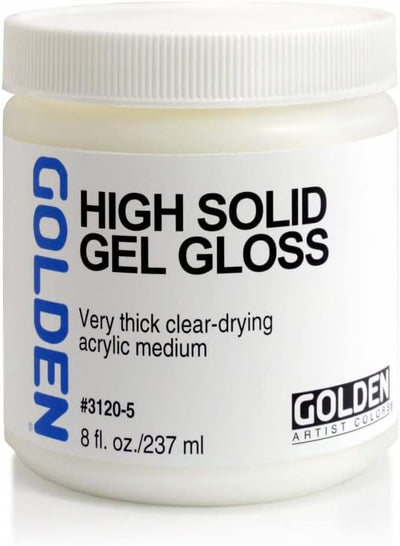 GOLDEN ACRYLIC MEDIUM 237 ML HIGH SOLID GEL GLOSS (0003120-5)