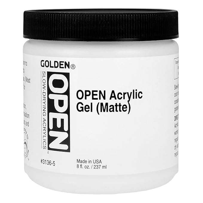 GOLDEN ACRYLIC MEDIUM 237 ML OPEN ACRYLIC GEL MATTE (0003136-5)