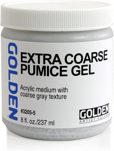 GOLDEN ACRYLIC MEDIUM 237 ML EXTRA COARSE PUMICE GEL (0003205-5)