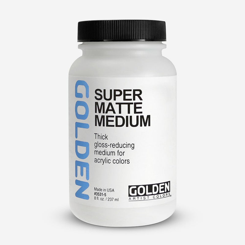 GOLDEN ACRYLIC MEDIUM 237 ML SUPER MATTE MEDIUM (0003531-5)