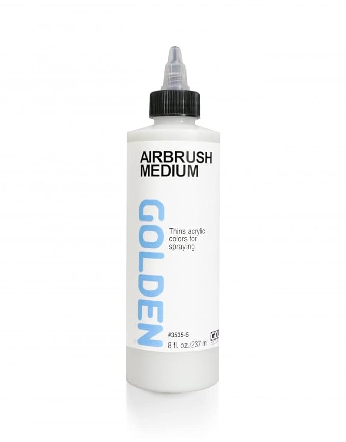 GOLDEN ACRYLIC MEDIUM 237 ML AIRBRUSH MEDIUM (0003535-5)