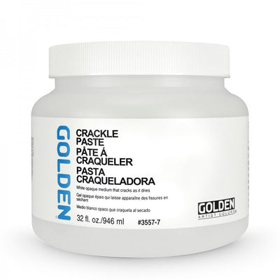 GOLDEN ACRYLIC MEDIUM 946 ML CRACKLE PASTE (0003557-7)