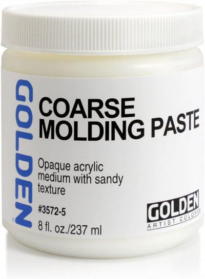 GOLDEN ACRYLIC MEDIUM 237 ML COARSE MOLDING PASTE (0003572-5)