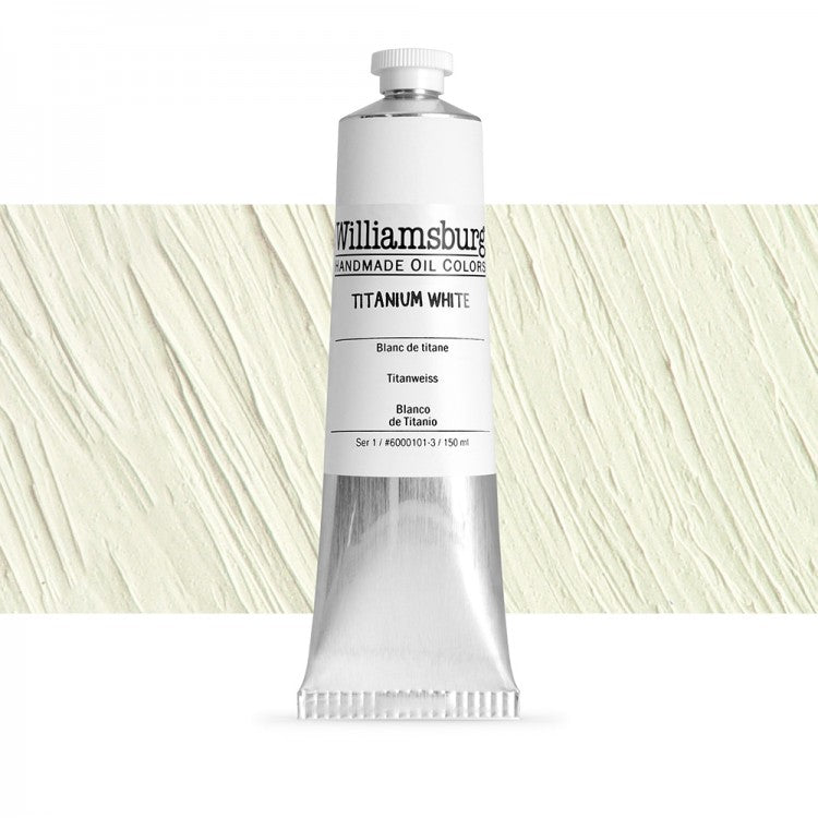 Williamsburg Oil Colour 150 ML SR 1 Titanium White (6000101-3)