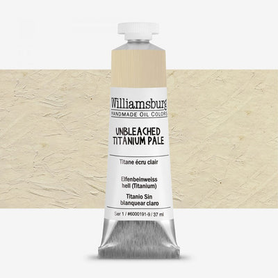 Williamsburg Oil Colour 37 ML SR 1 Unbleached Titanium Pale (6000191-9)