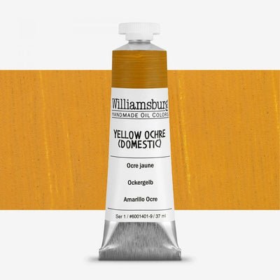 Williamsburg Oil Colour 37 ML SR 1 Yellow Ochre-Domestic (6001401-9)